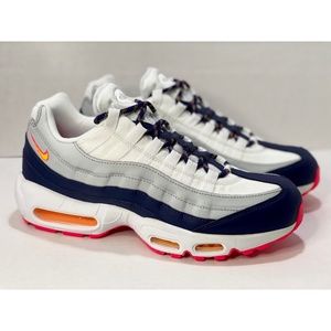 Nike Air Max 95 size 10 Navy Orange